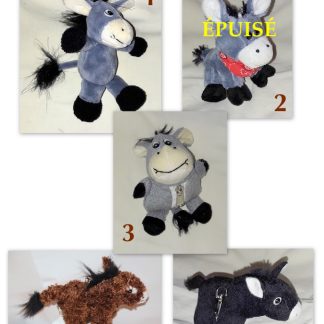 Porte-clés peluche