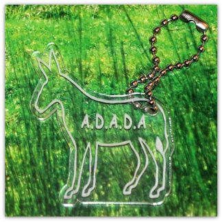 Figurine plexi pour porte-clés