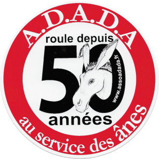 Autocollants "50 ans de l'ADADA"