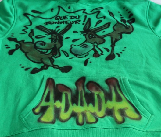 Sweatshirt aérographié – Image 5
