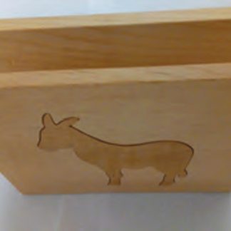 Porte-serviettes en bois