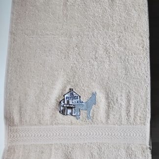 Serviette visiteur brodée (30X50cm)